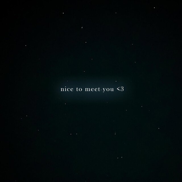 nice to meet you