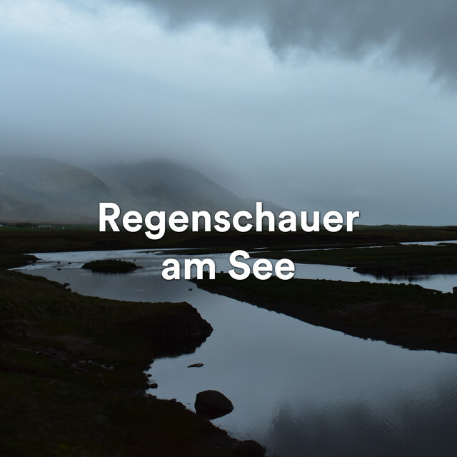 Regenschauer am See