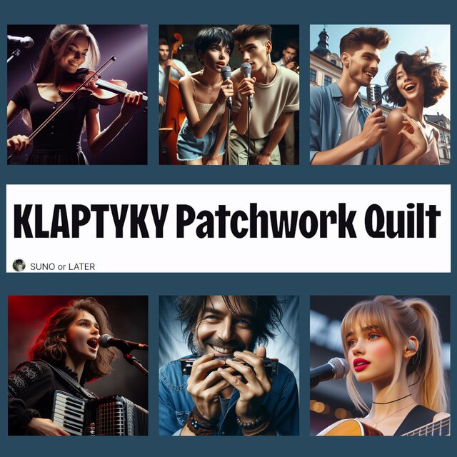 KLAPTYKY Patchwork Quilt