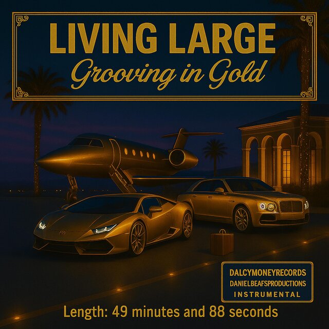 Living Large And Grooving In Gold