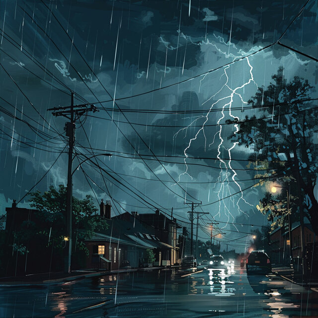 Soft Rain and Thunder: Relaxation Chill Sounds