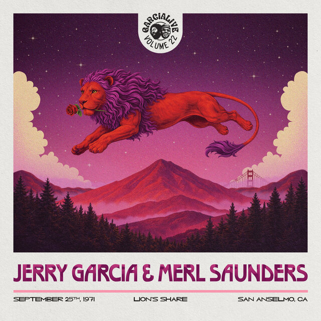 Cover art for album GarciaLive Volume 22: September 25th, 1971 Lion’s Share by Jerry Garcia & Merl Saunders, Jerry Garcia