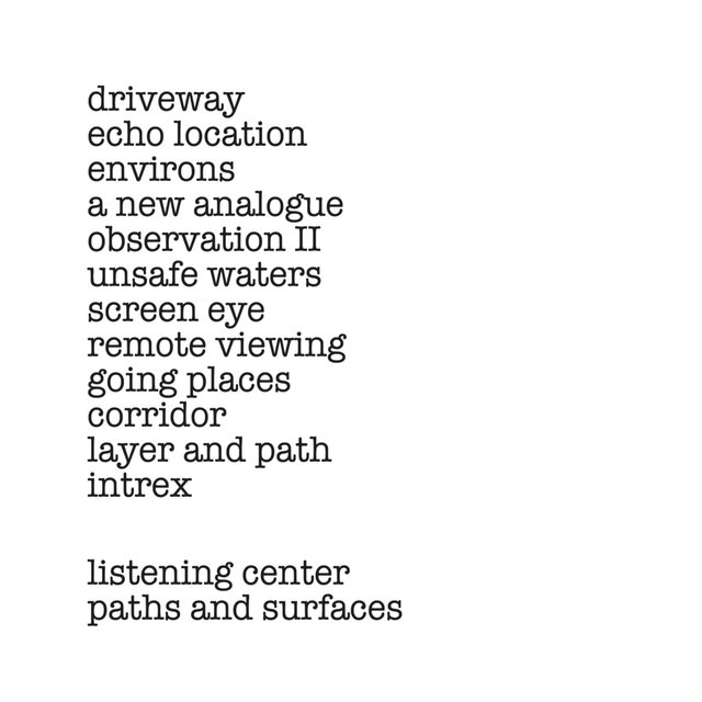 Paths and Surfaces