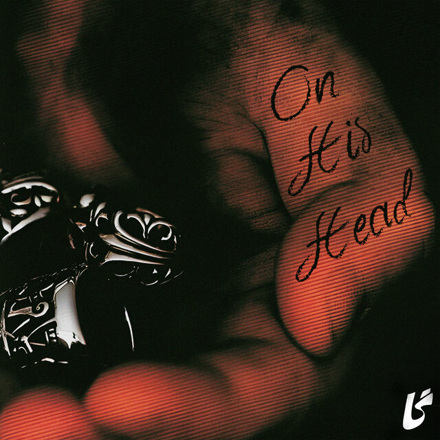 On His Head