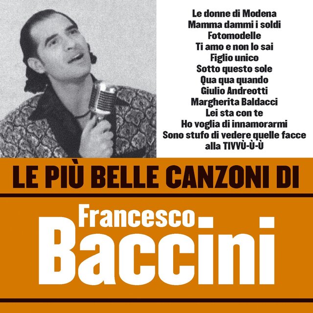 Le più belle canzoni di Francesco Baccini