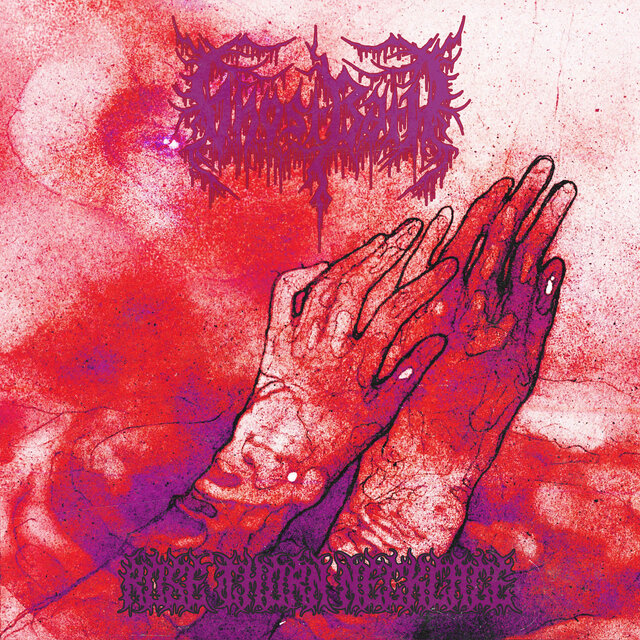 Cover art for album Rose Thorn Necklace by Ghost Bath