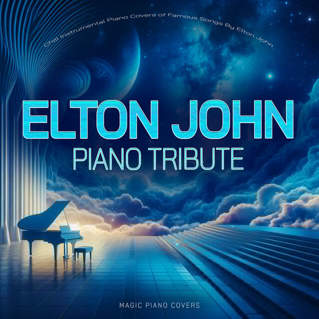 Elton John Piano Trubute - Chill Instrumental Piano Covers of Famous Songs By Elton John