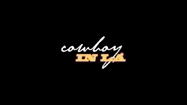 cowboy in LA