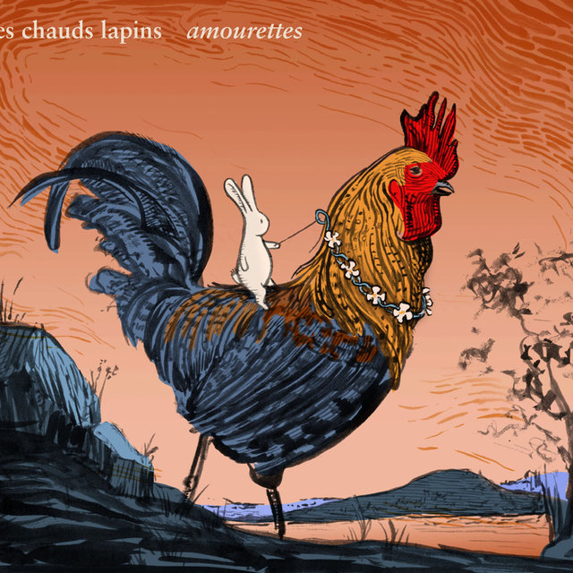 Cover art for album Amourettes by Les Chauds Lapins