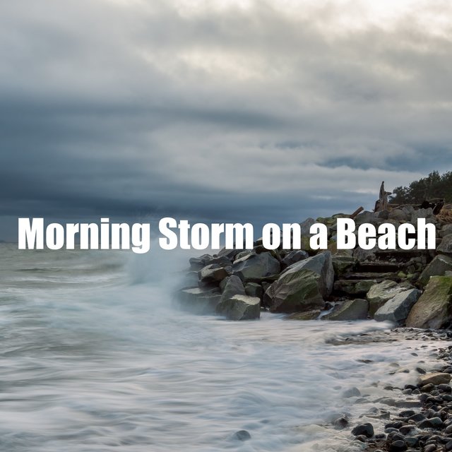 Morning Storm on a Beach