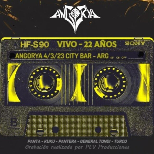 Angorya en Vivo - 22 Años