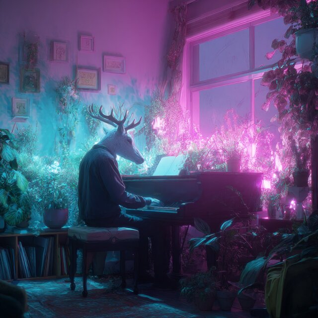 Lofi Echoes of the Piano