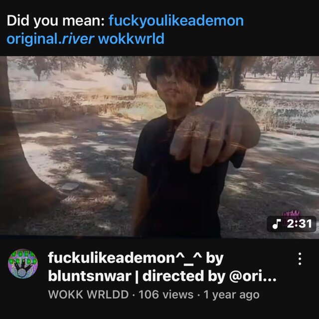 fuckulikeademon presented by WokkWrld