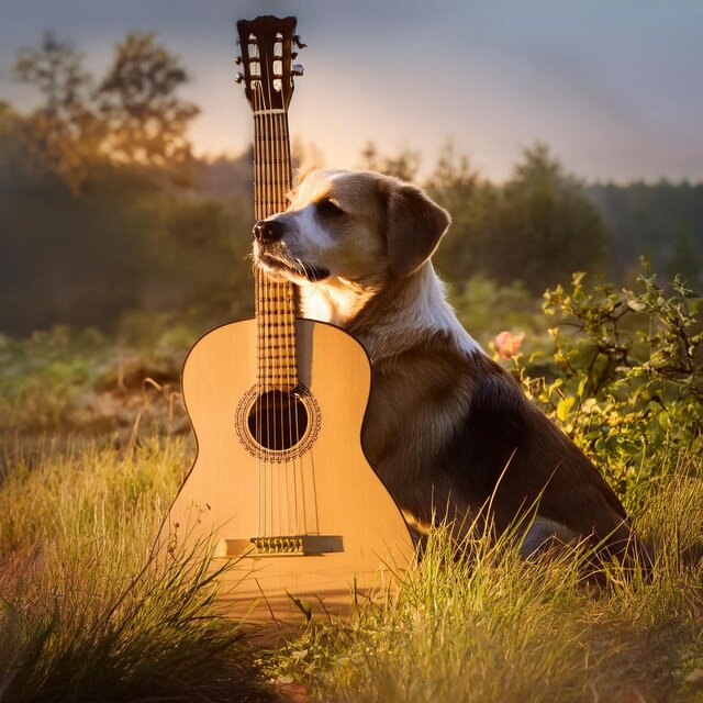 Guitar Breezes: Natural Calm for Dogs