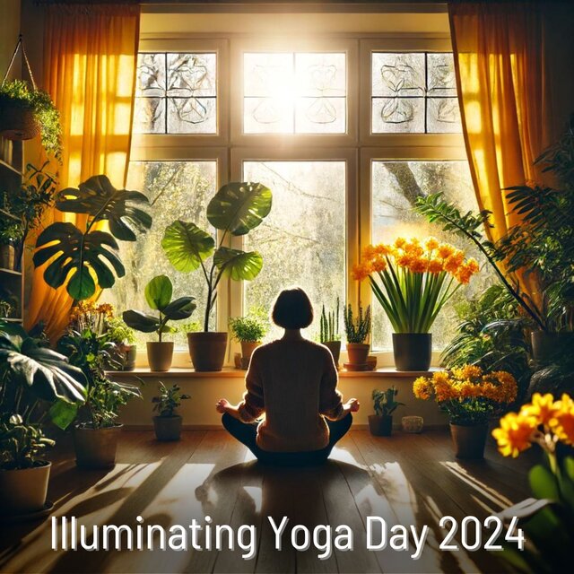 Illuminating Yoga Day 2024 (Radiant Souls & Flowing Serenity)