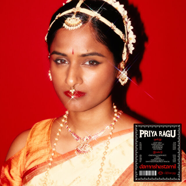 Cover art for album damnshestamil by Priya Ragu