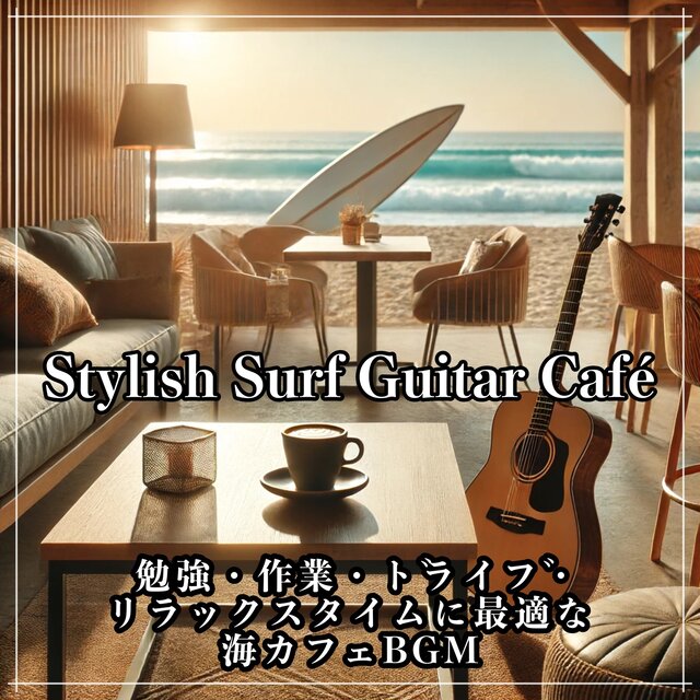 Stylish Surf Guitar Café Sea cafe BGM perfect for studying, working, driving, and relaxing