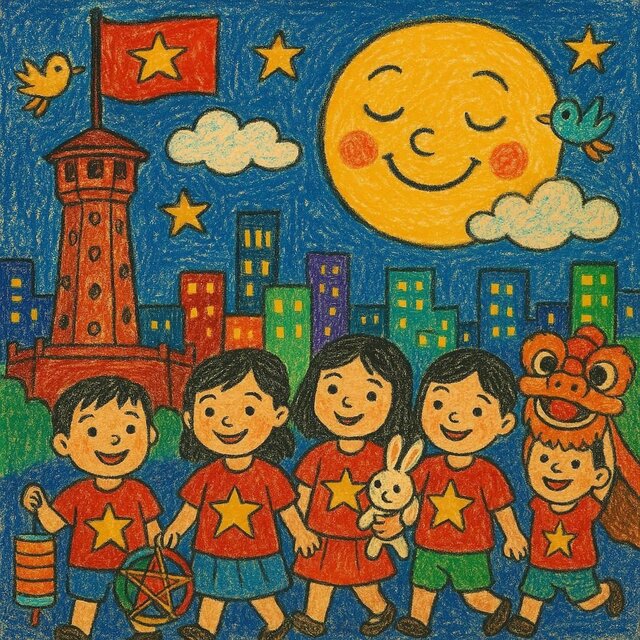 Trung Thu Cùng Gia Đình Yêu Thương