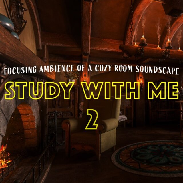 Study with Me: Focusing Ambience of a Cozy Room Soundscape 2