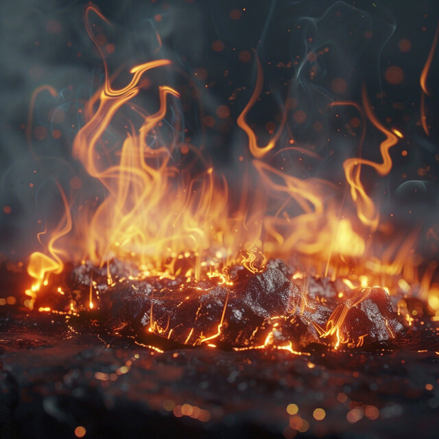 Soothing Binaural Fire for Relaxation