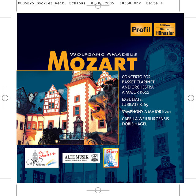 Mozart: Clarinet Concerto / Exsultate, Jubilate / Symphony No. 29