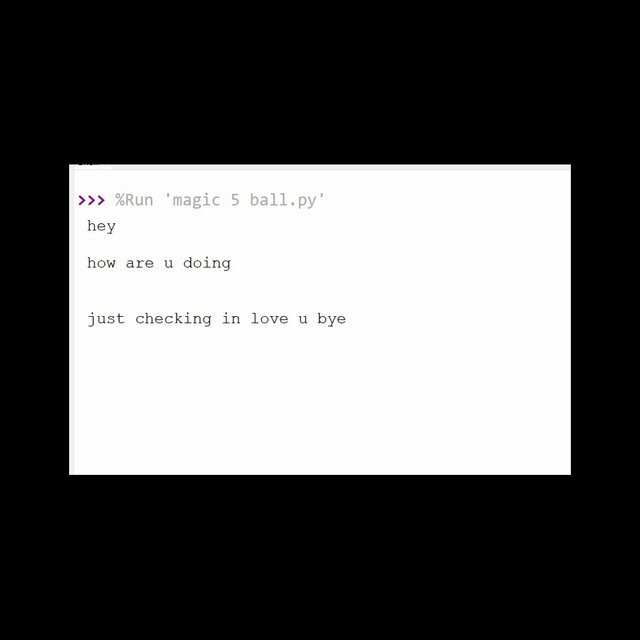 hello?