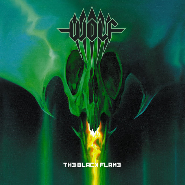 Cover art for album The Black Flame by Wolf