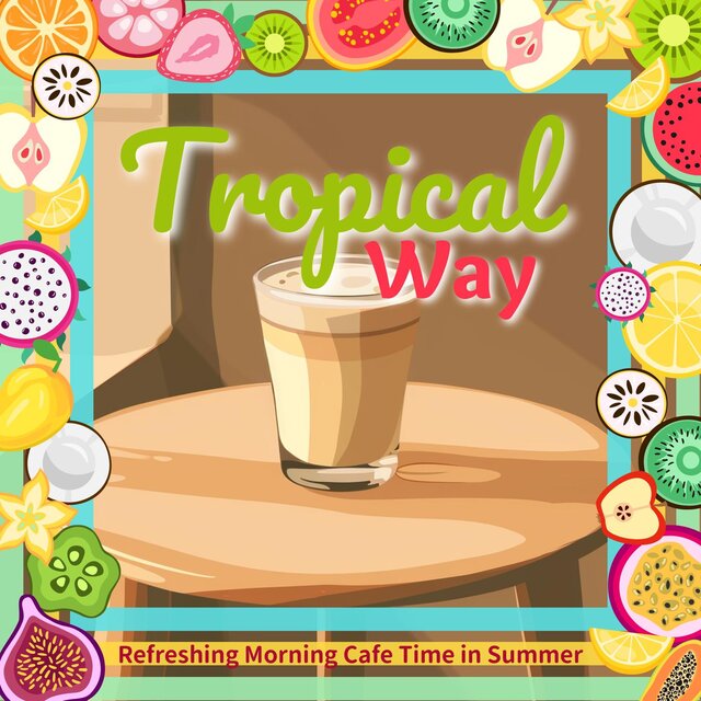 Refreshing Morning Cafe Time in Summer