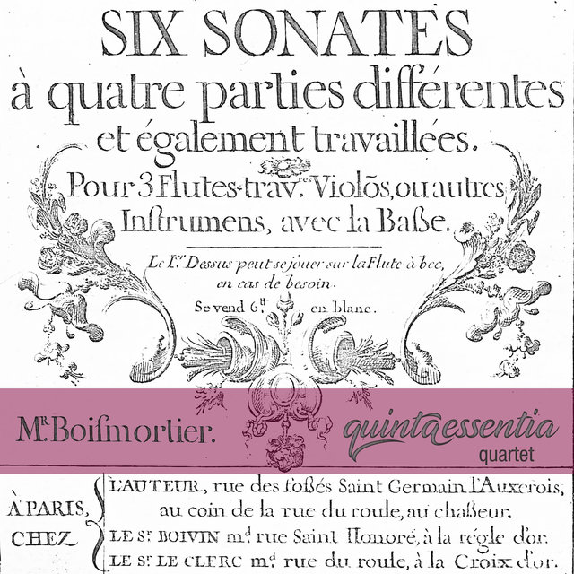 Sonata 6: Joseph Bodin de Boismortier