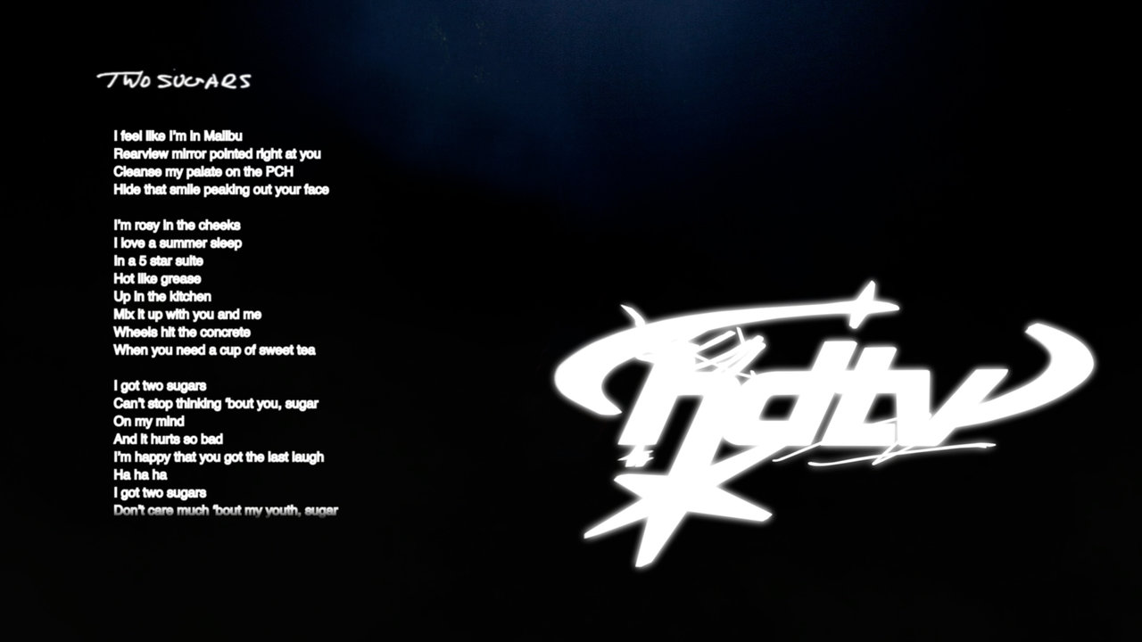TWO SUGARS (Lyric Video)