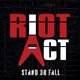 Cover art for album Stand Or Fall by Riot Act