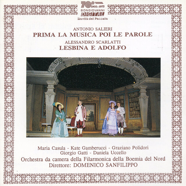 Salieri: Prima la musica poi le parole - Scarlatti: Lesbina e Adolfo