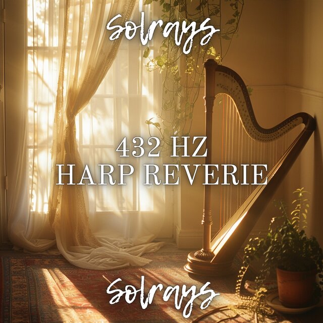 432 Hz Harp Reverie: Tranquil Moments