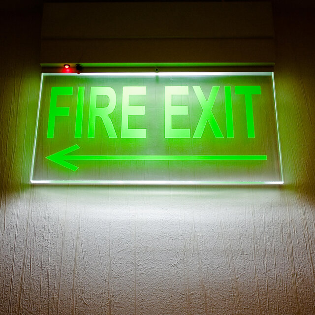 FIRE EXIT