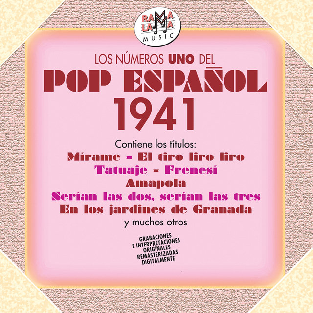 Los Números Uno del Pop Español - 1941