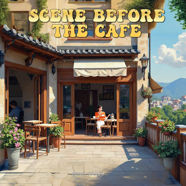 Scene Before the Cafe
