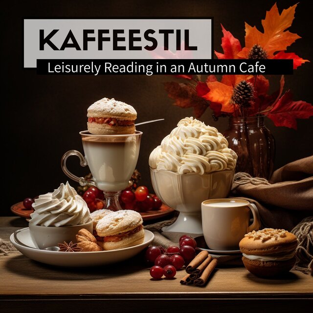 Leisurely Reading in an Autumn Cafe