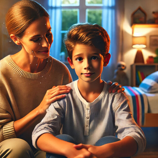 Je suis là, mon enfant