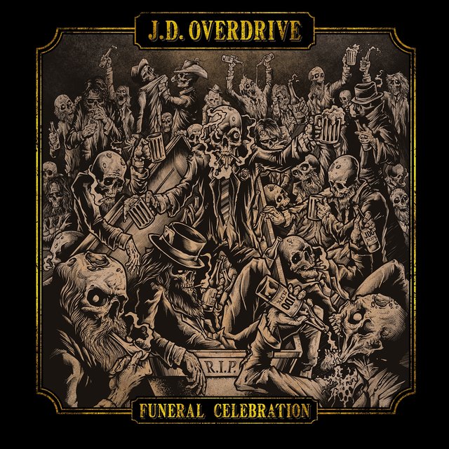 Cover art for album Funeral Celebration by J. D. Overdrive