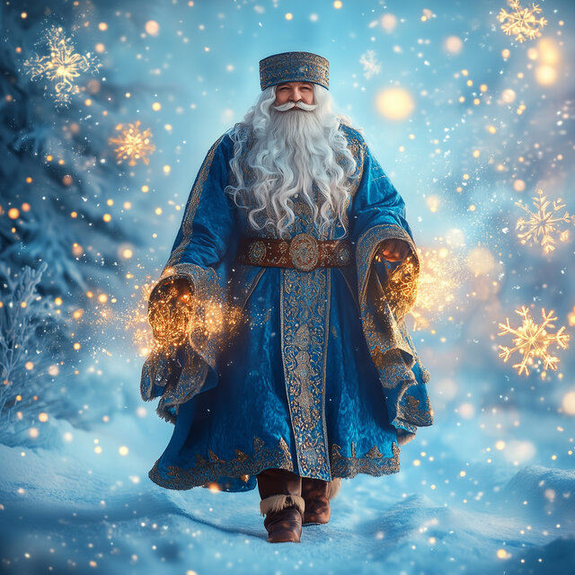 Новогодние огни Нур-Султана