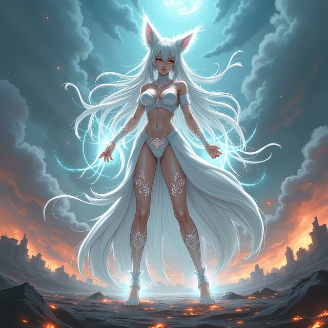 Silver Light Static