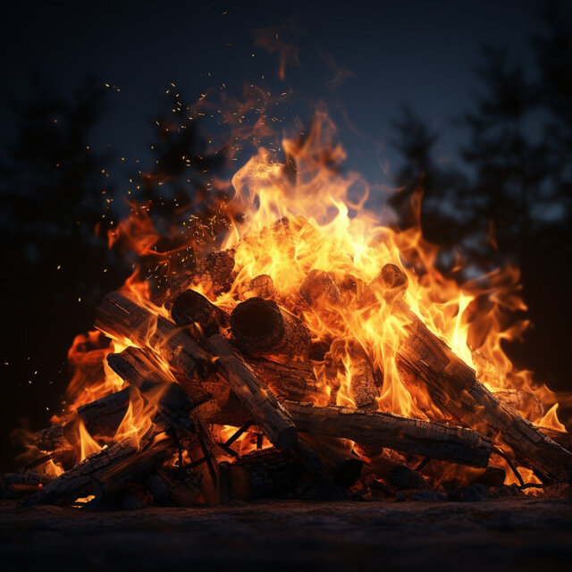 Warmth of Fire: Relaxing Massage Sounds