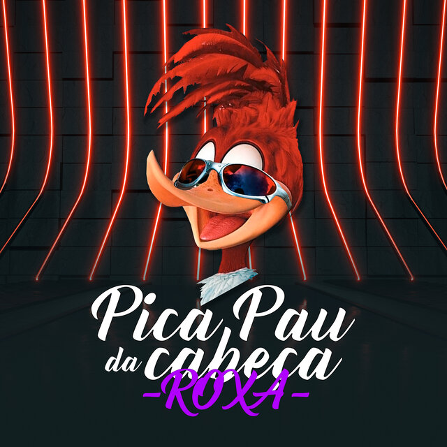 Pica Pau da cabeça roxa