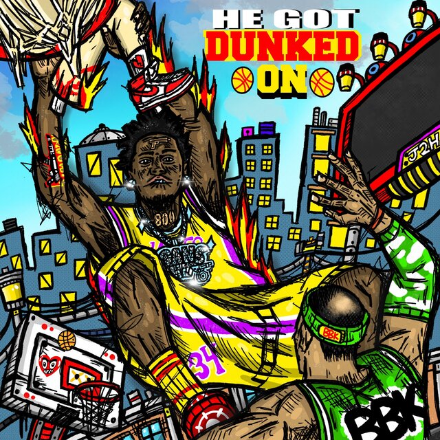 He Got Dunked On