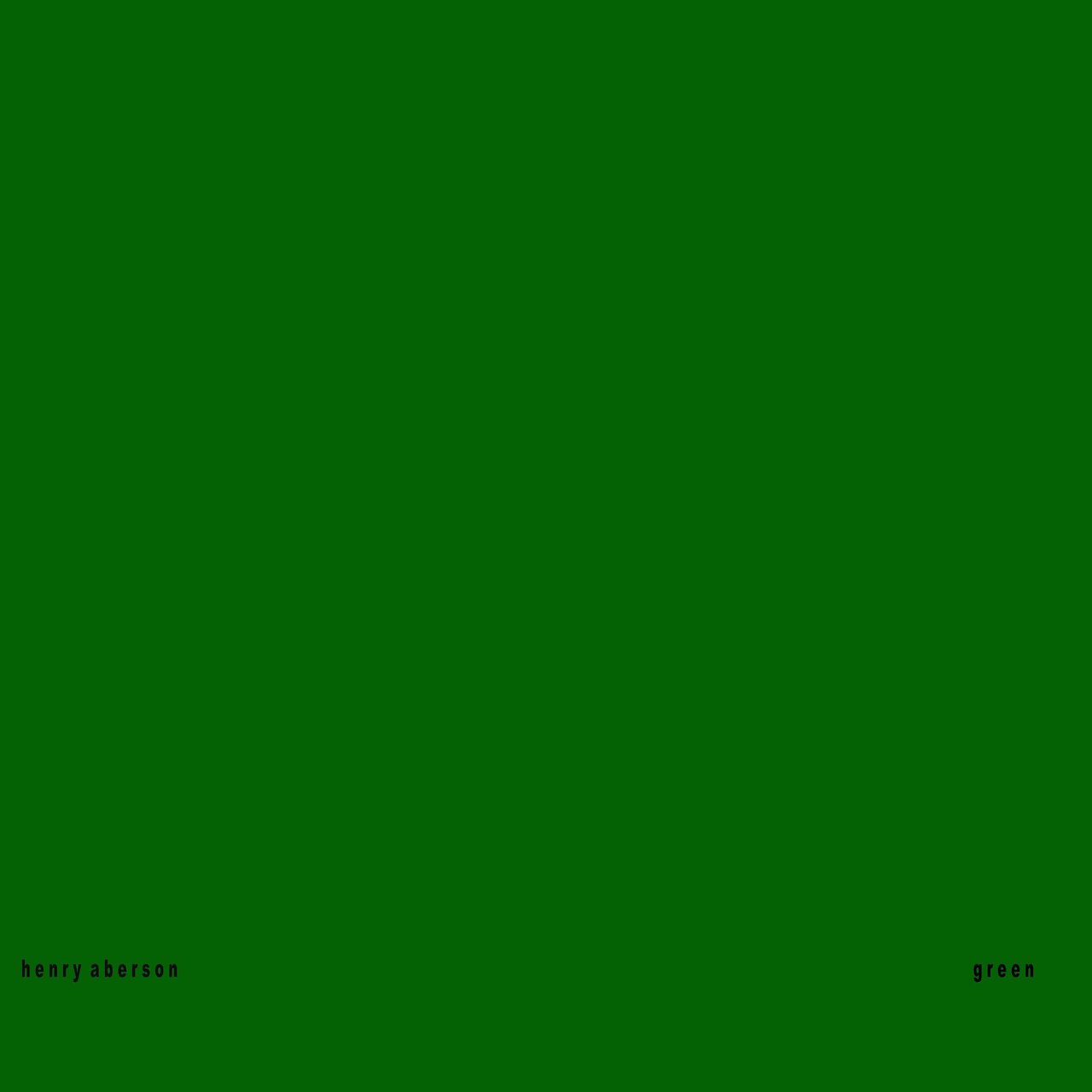 Henry Aberson - Green (feat. Nariah Taylor) [Single]