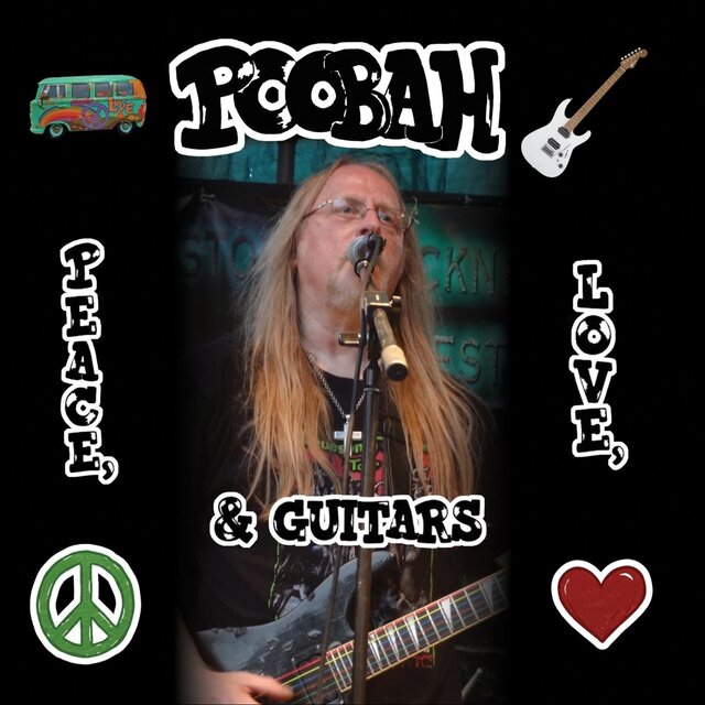 Cover art for album Peace, Love, And Guitars by Poobah