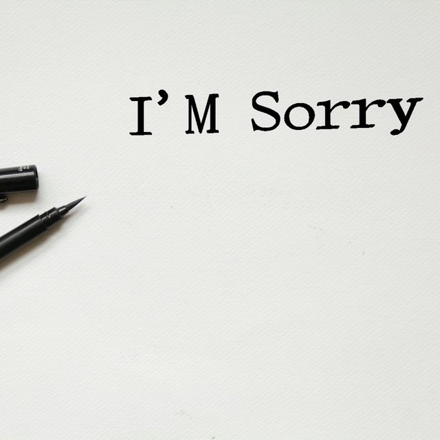 I'm Sorry