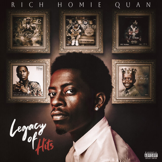 Cover art for album Legacy of Hits by Rich Homie Quan