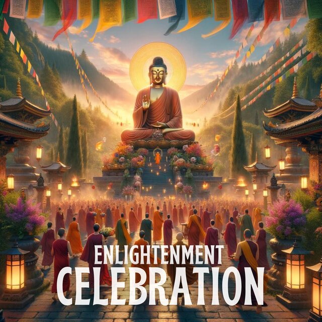 Enlightenment Celebration: Buddhist Festival, Journey of Awakening, Eternal Peace, Buddha's Blissful