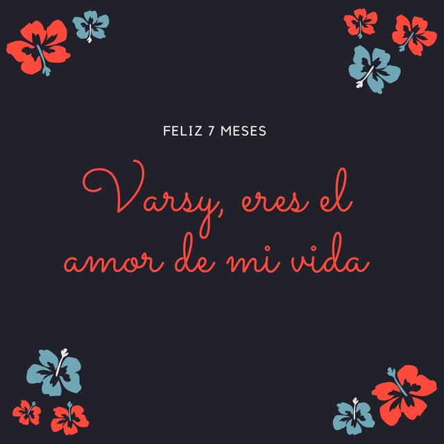 Varsy eres el amor de mi vida